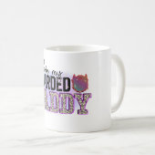私は髭を生やされた君が大好き コーヒーマグカップ (正面右)