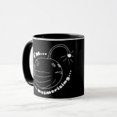 私は魅了している…ふぐ魚は実現した マグカップ (正面左)