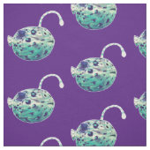 「私は魅了してる…」 ふぐ魚は実現した ファブリック (見本)