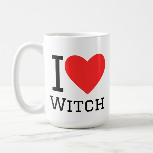 私は魔女が好き コーヒーマグカップ (左)