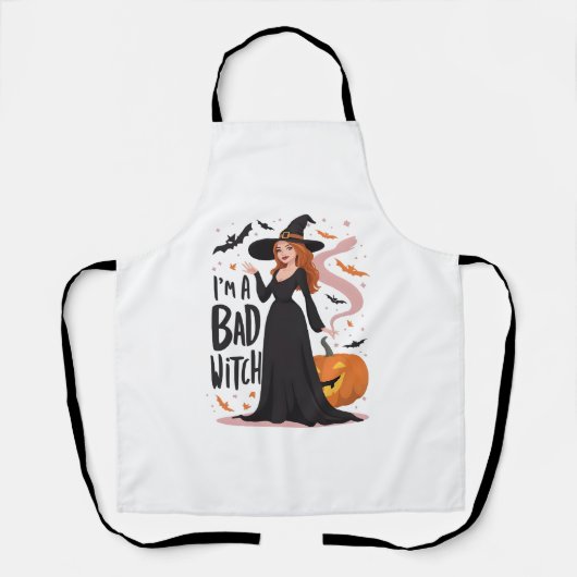 私は魔女だ エプロン (正面)