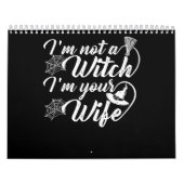 私は魔女ではなくあなたの妻の贈おもしろいり物 カレンダー (カバー)