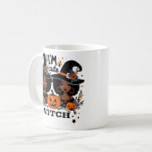 私は魔女マグかわいい コーヒーマグカップ (正面左)