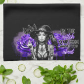 私は魔女 キッチンタオル (折り畳み)