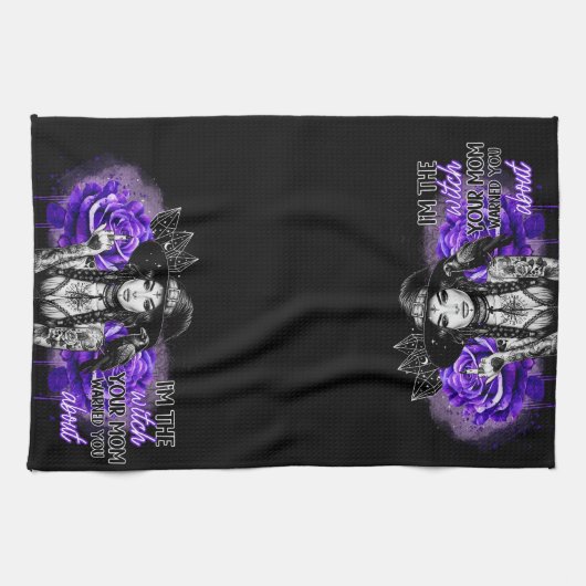 私は魔女 キッチンタオル (横)