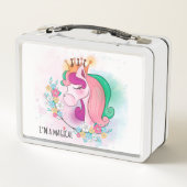 私は魔法のユニコーン メタルランチボックス (裏面)