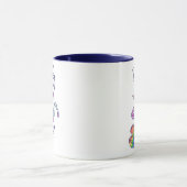 私は魔法ファーツレインボーユニコーンを作る マグカップ (中央)