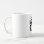 私は魔術師ではない書記おもしろい コーヒーマグカップ (左)