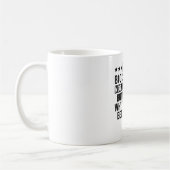 私は魔術師ではなく、生化学者おもしろいだ コーヒーマグカップ (左)