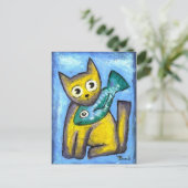 私は魚が大好きだ ポストカード (スタンド正面)