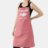 私は魚が好きで、多分3人の人のシャツのギフトエプロン エプロン (インサイチュ)