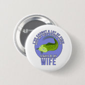 私は魚をたくさん釣った 缶バッジ (正面&裏面)