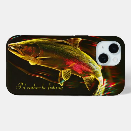 私は魚釣りだ Case-Mate iPhoneケース (裏面 (横))