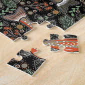 私は魚釣りの淡水ブルクトウになりたい ジグソーパズル (側面)