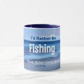 私は魚釣りマグになる マグカップ (中央)