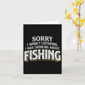 私は魚釣り考えるについておもしろい- Tower カード (黄色い花)