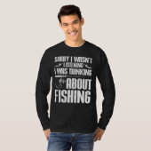 私は魚釣り考え魚釣り5について Tシャツ (正面フル)