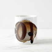 私は魚釣り・マグになる コーヒーマグカップ (中央)