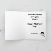 私は鯨はいつもママを愛している カード (内部)