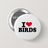 私は鳥を愛します 缶バッジ (正面&裏面)