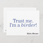 私は鳥屋だ ポストカード (正面/裏面)