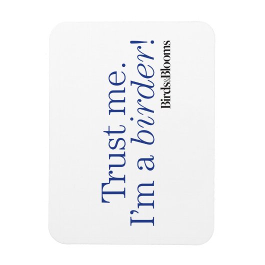 私は鳥屋だ マグネット (縦)