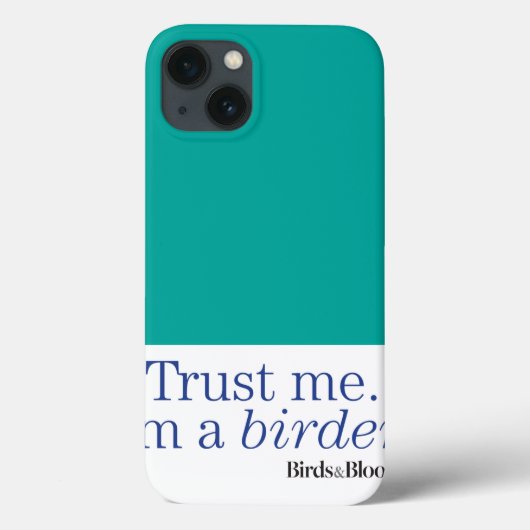 私は鳥屋だ Case-Mate iPhoneケース (裏面)