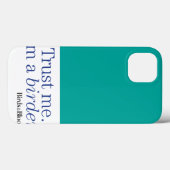 私は鳥屋だ Case-Mate iPhoneケース (裏面 (横))
