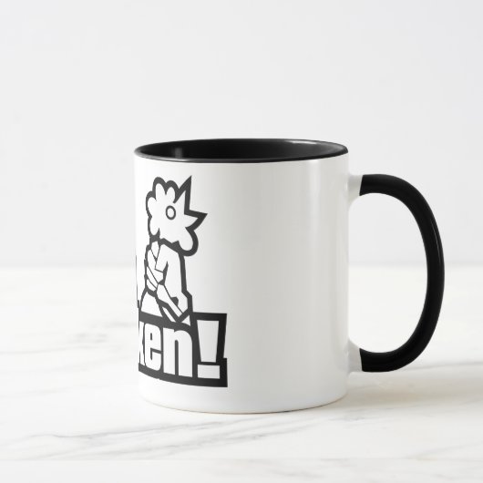 私は鶏です! マグカップ (右)