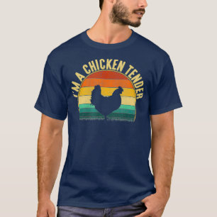 私は鶏の柔らかいおもしろい鶏だ Tシャツ