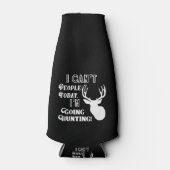 私は鹿に行く人々は狩りアウトドア ボトルクーラー (正面)