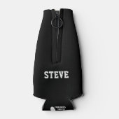 私は鹿に行く人々は狩りアウトドア ボトルクーラー (裏面)