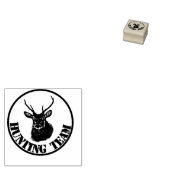 私は鹿狩り ラバースタンプ (押印)