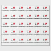 私は麻酔士を愛します ラッピングペーパー (フラット)