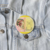 私は黄色のほとんどの事| Pinの驚きます 缶バッジ (インサイチュ)