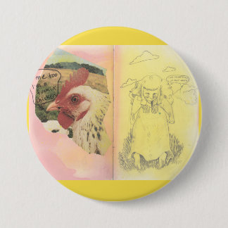 私は黄色のほとんどの事| Pinの驚きます 缶バッジ