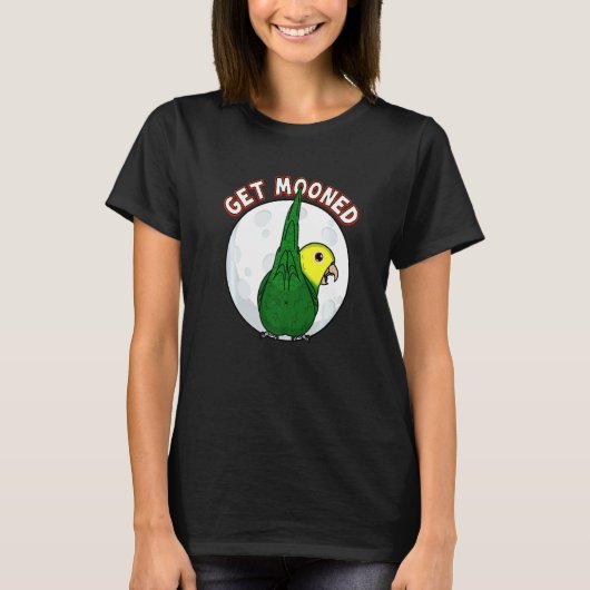 私は黄色の頭を混乱させる私のオウムに置く Tシャツ (正面)