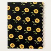 私は黄色救済いヒマワリが生える プランナー手帳 (裏面)