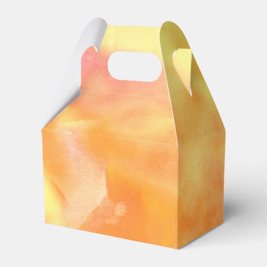 私は黄金の水の色の結婚贈り物用箱 フェイバーボックス (裏面サイド)