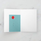 私は黒い挨拶状それを絵を描きたいと思います カード (内部)