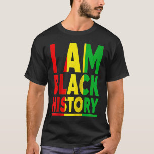 私は黒い歴史の月アフリカ系アメリカ人ブラックミー Tシャツ