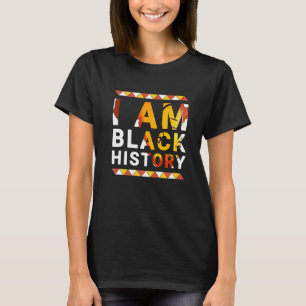 私は黒い歴史の月アフリカ系アメリカ人ブラックPr Tシャツ