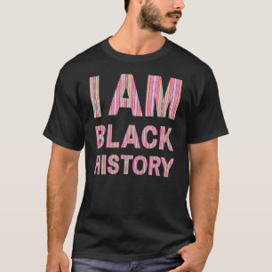 私は黒い歴史メラニン男性の女性の子供の少年の女の子 Tシャツ