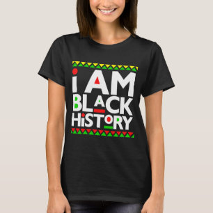 私は黒い歴史メラニン男性の女性の子供の幼児B Tシャツ
