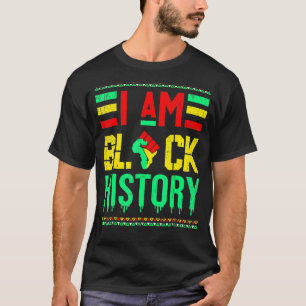 私は黒い歴史月アフリカ系アメリカ人プライドCe Tシャツ