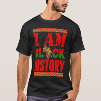 私は黒い歴史月アフリカ系アメリカ人プライドCe Tシャツ