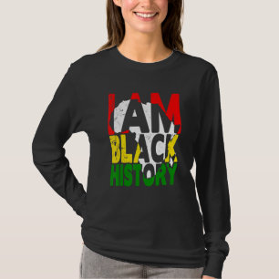 私は黒い歴史月アフリカ系アメリカ人プライドCe Tシャツ