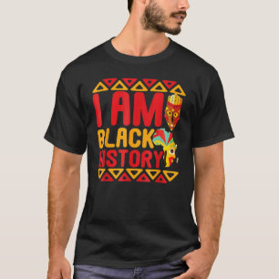 私は黒い歴史月アフリカ系アメリカ人プライドCe Tシャツ