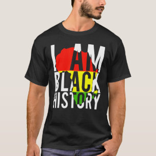 私は黒い歴史月アフリカ系アメリカ人プライドCe Tシャツ
