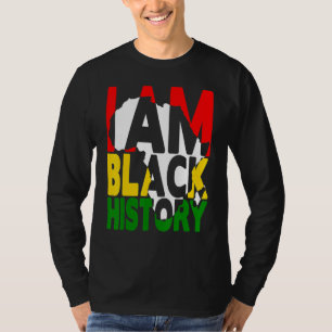 私は黒い歴史月アフリカ系アメリカ人プライドCe Tシャツ